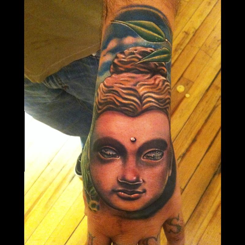 hand jammer by Johnny Smith TattooNOW