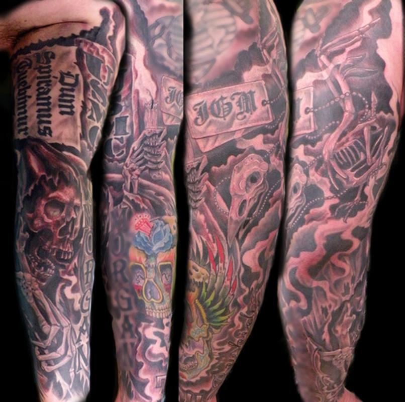 35 Horrifying Grim Reaper Tattoo Designs