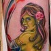 Tattoos - zombie, Mac truck, pinup - 52581