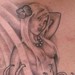 Tattoos - Black and gray mermaid  - 52718