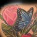 Tattoos - roses and butterfly's - 53477