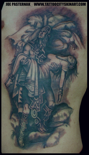Aztec Warrior Tattoo  Best Tattoo Ideas For Men  Women