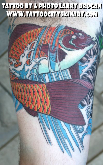 Tattoos - Koi Fish - 30635