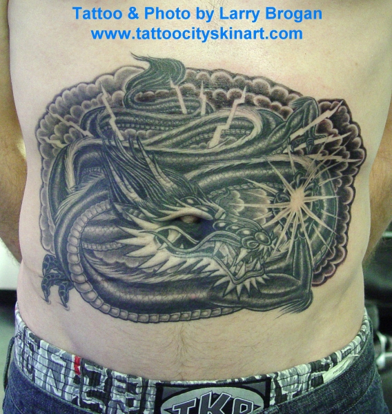 Japanese Dragon Cover Up tattoo by Ryan Scapegoat  Best Tattoo Ideas  Gallery