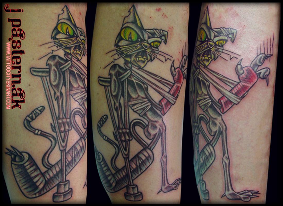 Tattoos by Allycat  Got to do my grim peeper on seanhilltattoo