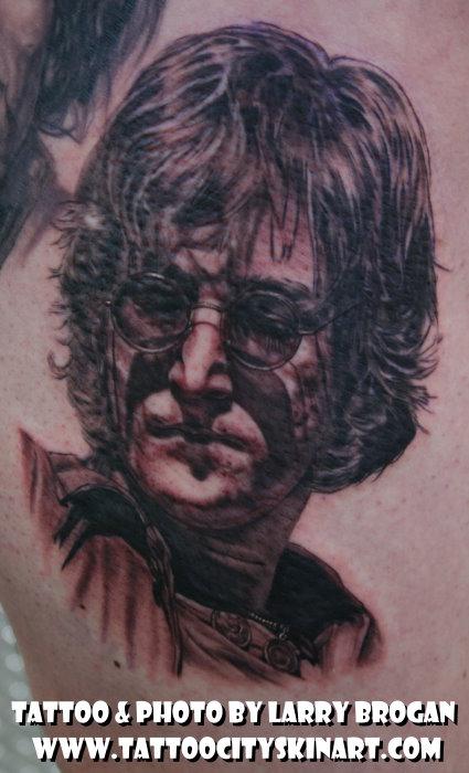 Larry Brogan - John Lennon portrait