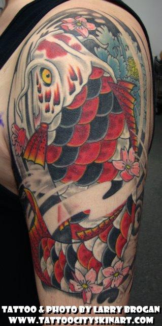 Larry Brogan - Koi Fish Coverup