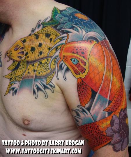 Tattoos - Koi Fish - 66805