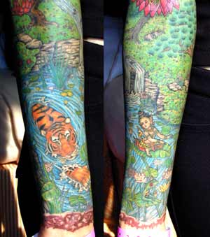 Tattoos - Color Sleeves - 3642