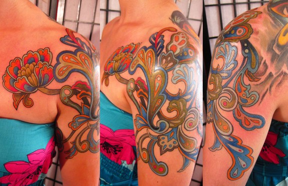 Cleanest Paisley Tattoos You Need To See