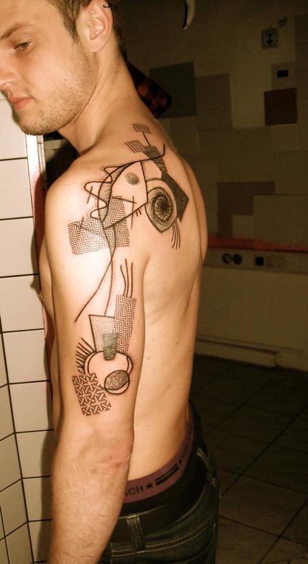 Tattoos - Abstract Tattoo  - 55007