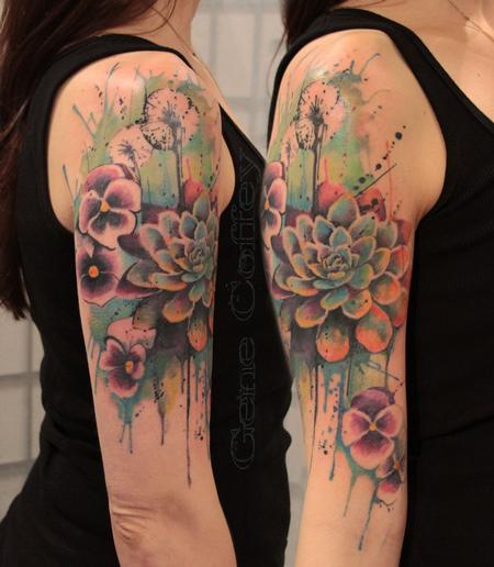 Tattoos - Flowers  - 82420