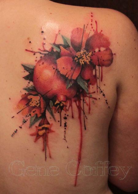 Tattoos - Pomegranate - 82436