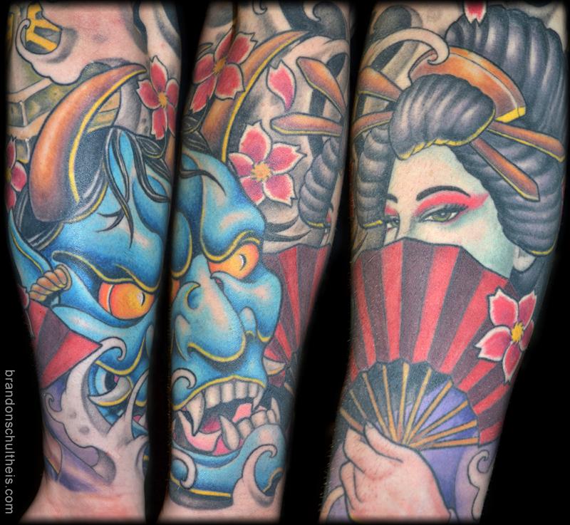 Japanese Sleeve Lower Arm by Brandon Schultheis: TattooNOW Japanese Sleeve Lower Arm by Brandon Schultheis: TattooNOW