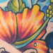 Tattoos - Hibiscus, Waves, Coral & Crab Claw Tattoo - 89347