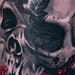 Tattoos - Bird and Skull - 51147