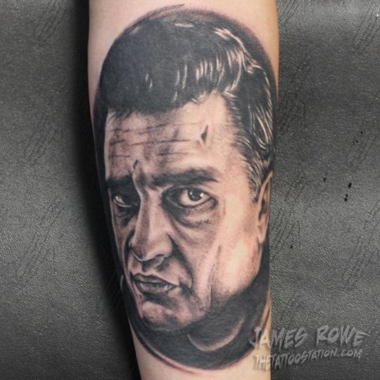 The Man in Black by James Rowe: TattooNOW
