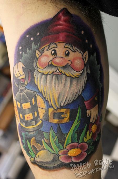 𝓑𝓻𝓲𝓽𝓽 𝓣𝓲𝓰𝓮𝓻𝓪 𝓣 on Instagram Hes my gnome boy my sweet  cheese Thank you sooo much Ali      gnometattoo gnomeboy  tattoosbybrit barrietattoos