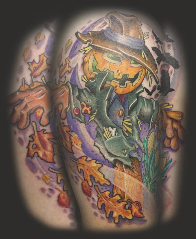 Evil Scarecrow Tattoo