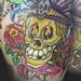Tattoos - Voodoo Skull with Headdress - 61045