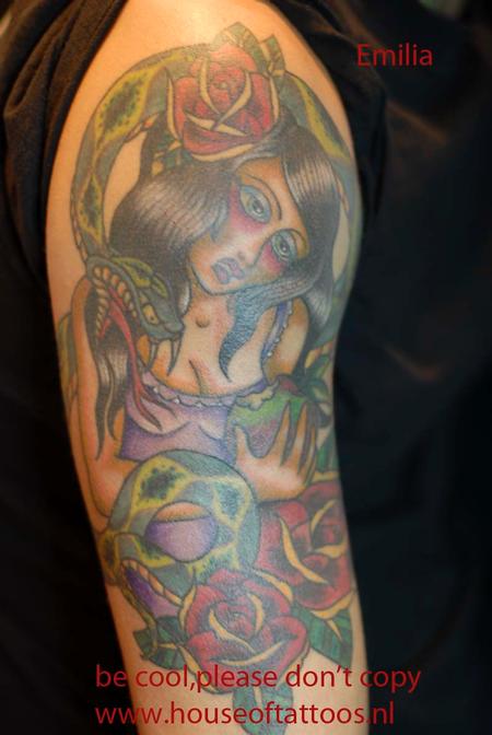 Tattoos - Traditional Eve Tattoo - 60481