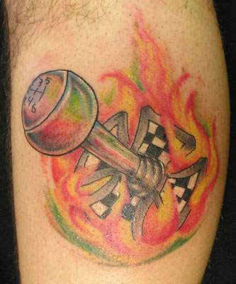 Details more than 64 car gear tattoo latest  incdgdbentre