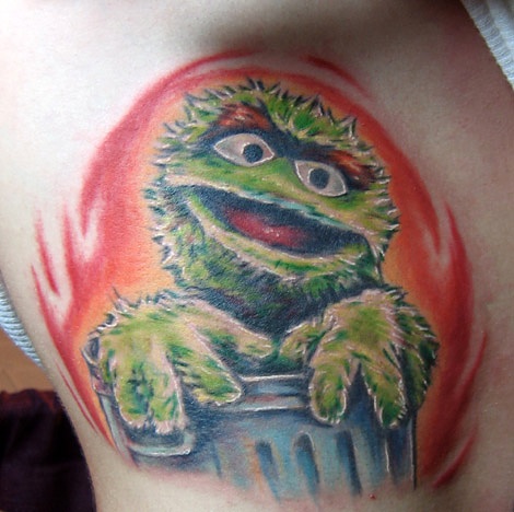 Sesame Street 2 Tattoo Favors