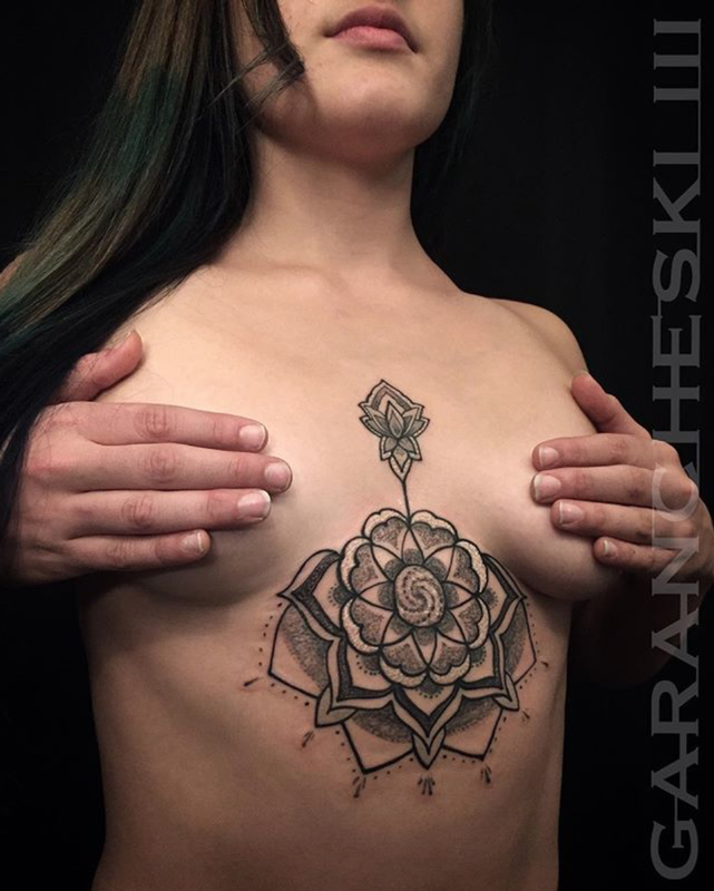 Share 79 underboob flower tattoo super hot  thtantai2