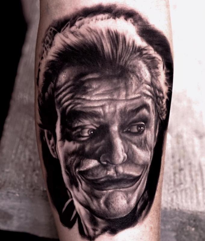 Joker Tattoo By Ralf Nonnweiler Tattoonow Joker Tattoo By Ralf Nonnweiler Tattoonow