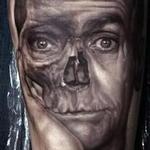 Tattoos - Louis De Funes Skull Tattoo - 115688