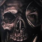 Tattoos - Skull Gas Mask Tattoo - 115691