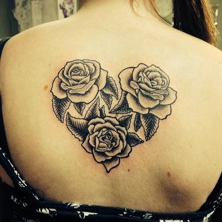 Realistic heart-shaped lightning bolt tattoo on Craiyon