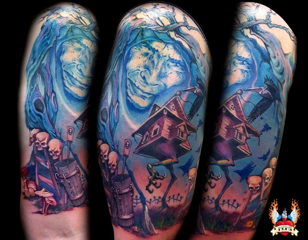 Baba Yaga By Beth Swilling Tattoonow