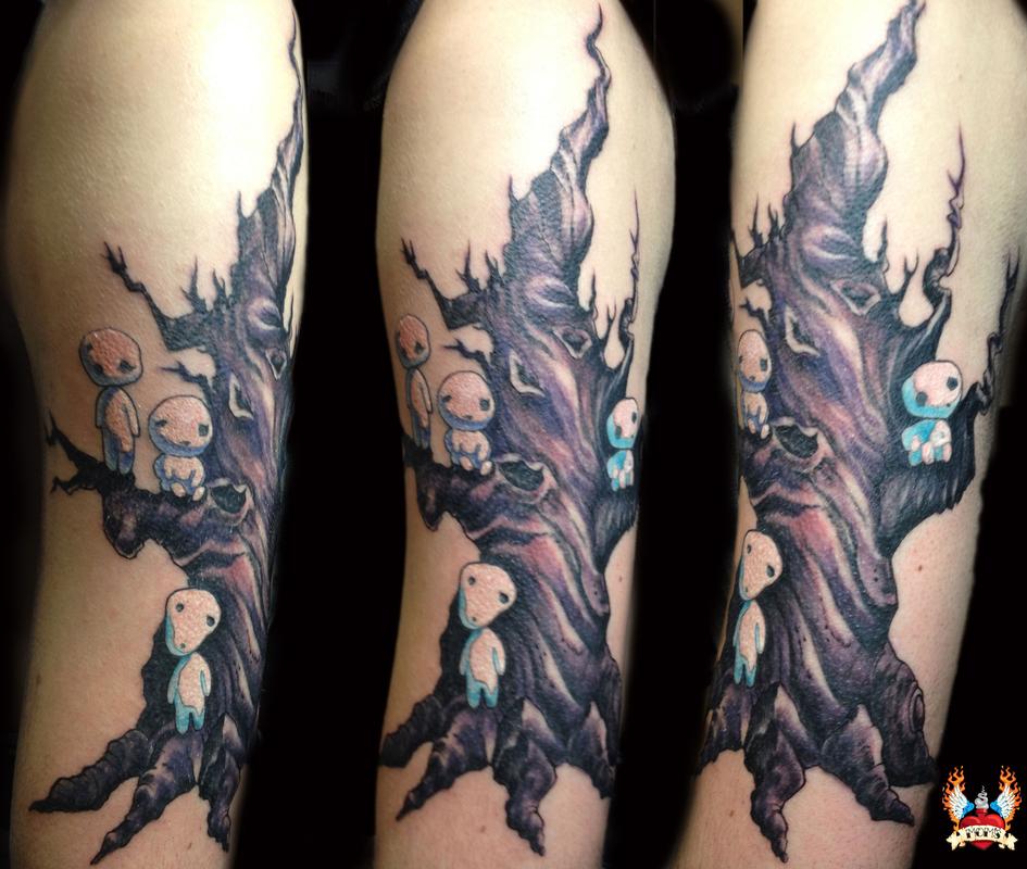 Studio Ghibli ghosts by Beth Swilling: TattooNOW Studio Ghibli ghosts by Beth Swilling: TattooNOW