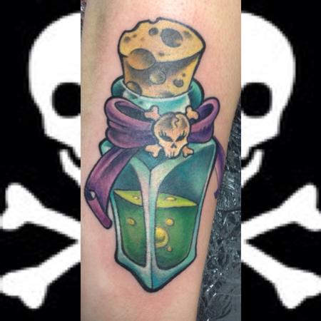 Tattoos - Poison Bottle - 115901
