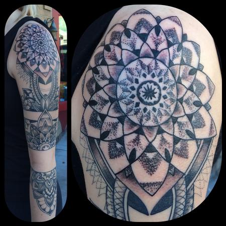 Tattoos - 3/4 Mandala sleeve - 117222