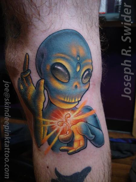 Tattoos - Alien tattoo - 96415