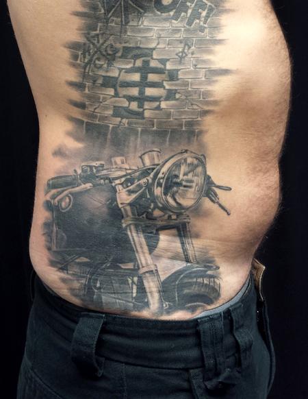 Tattoos - Motorcycle - 115869