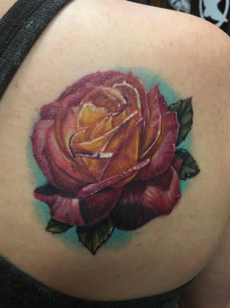 Tattoos - Small rose - 117604