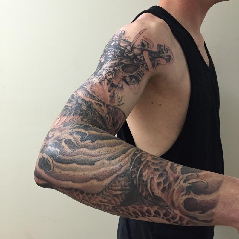 Jormungandr First Tattoo  Lee Marshall  Maidenhead UK  rtattoos