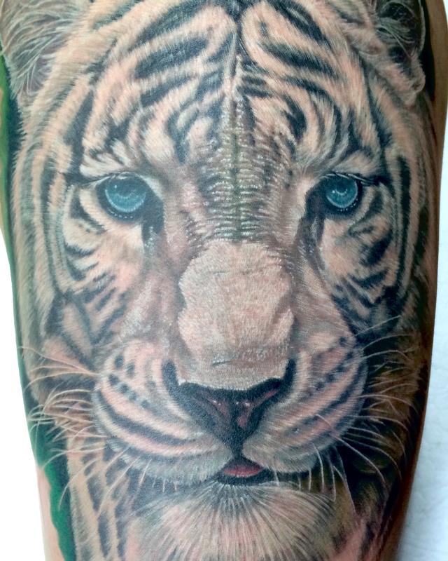 White Tiger by Edward Lott: TattooNOW