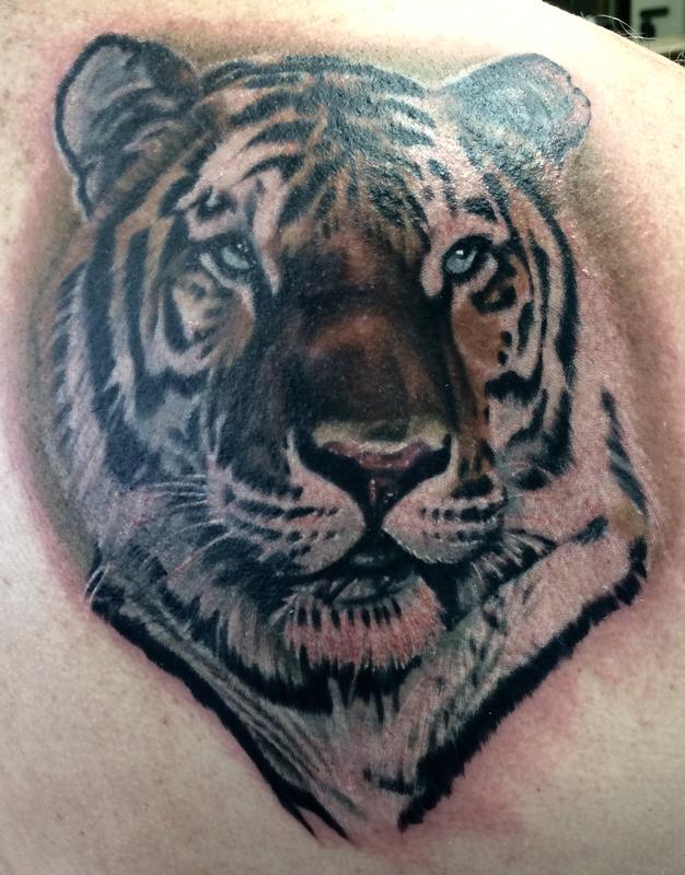 Tiger by Edward Lott: TattooNOW
