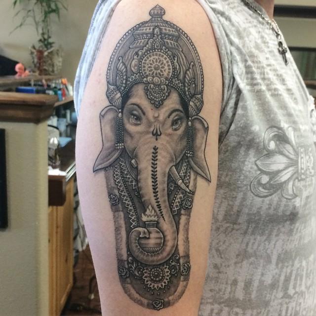 Ganesh by Edward Lott: TattooNOW