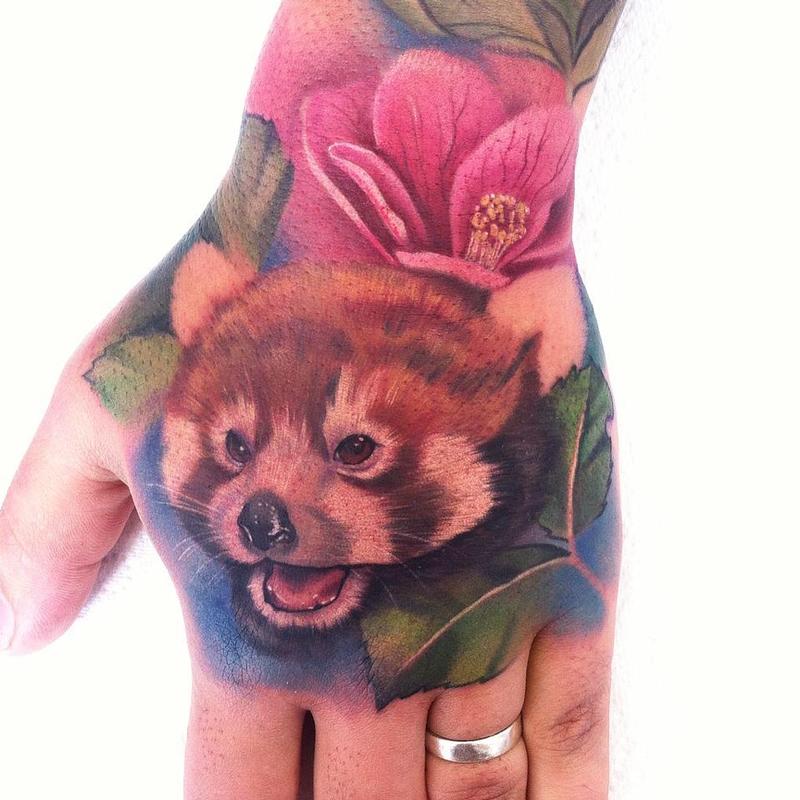 TATTOOSORG  Red Panda Tattoo By Daemion Goodwin at Body