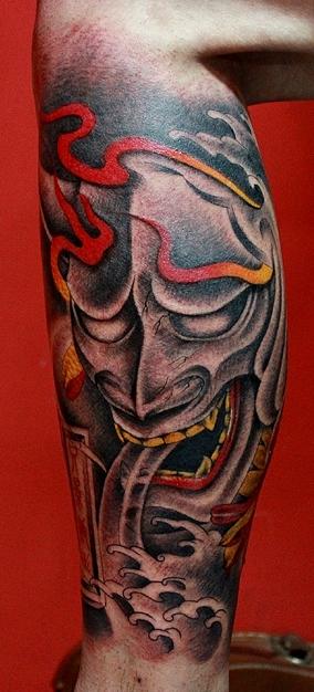 Tattoos - Demon Face - 100797