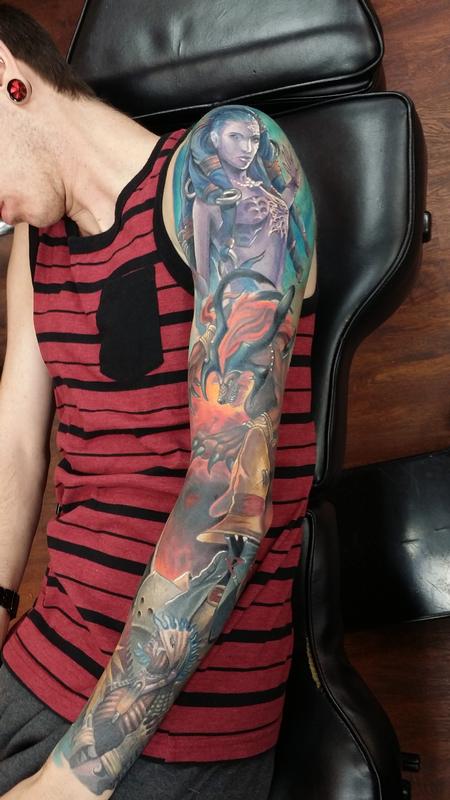 Final Fantasy by Brandon Heffron TattooNOW