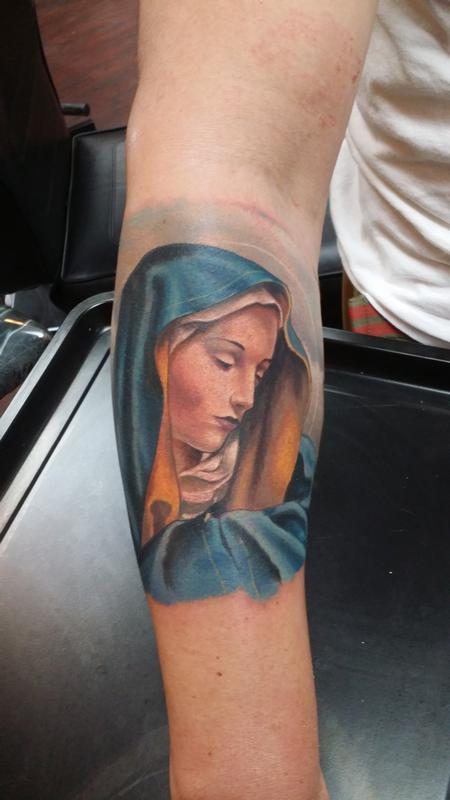 Tattoos - The Virgin Mary - 111254