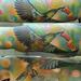 Tattoos - Humming Bird Half Sleeve - 91602