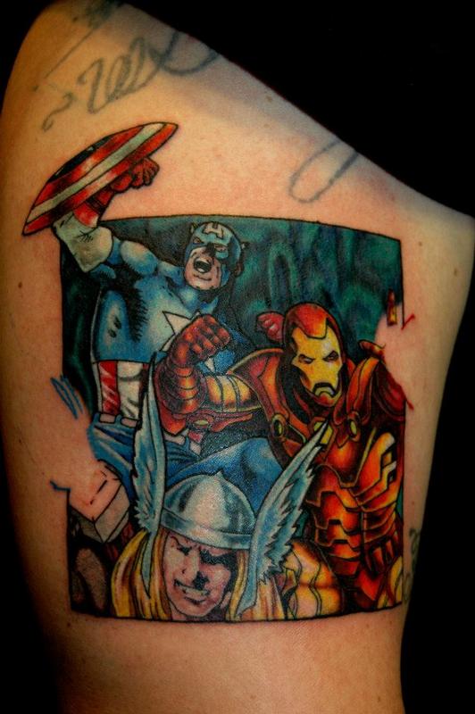 Dàn sao Avengers rủ nhau xăm chung một hình ý nghĩa kỷ niệm kết lại  chặng đường 11 năm bên nhau  Kites cine We Fly