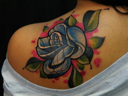 Tattoos - Blue Rose - 70197